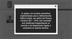 Desktop Screenshot of concytep.puebla.gob.mx